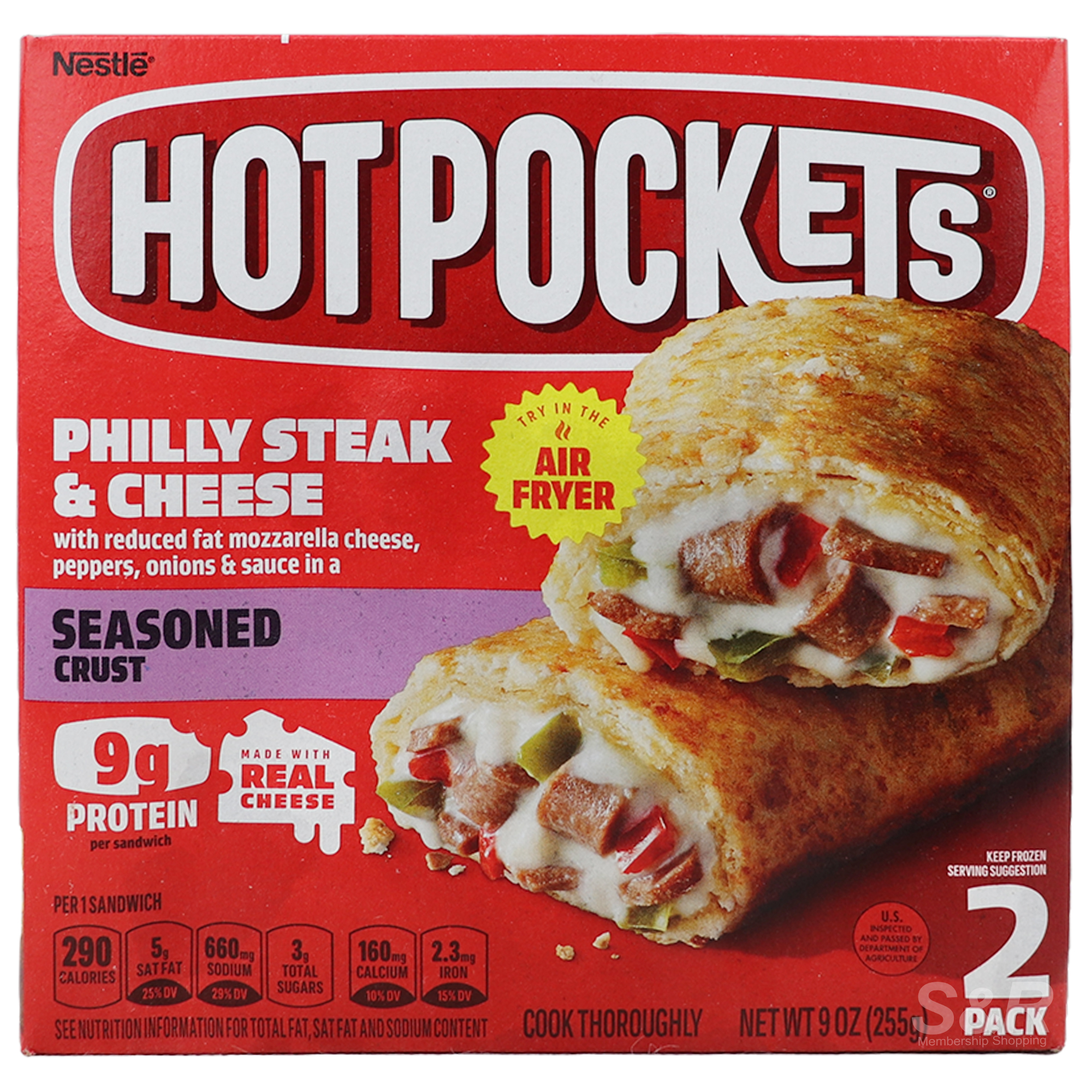 Nestle Hot Pockets Philly Steak and Cheese 2pcs Nestle Hot Pockets Philly Steak and Cheese 2pcs